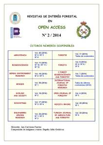 BoletÃ­n Open Access junio